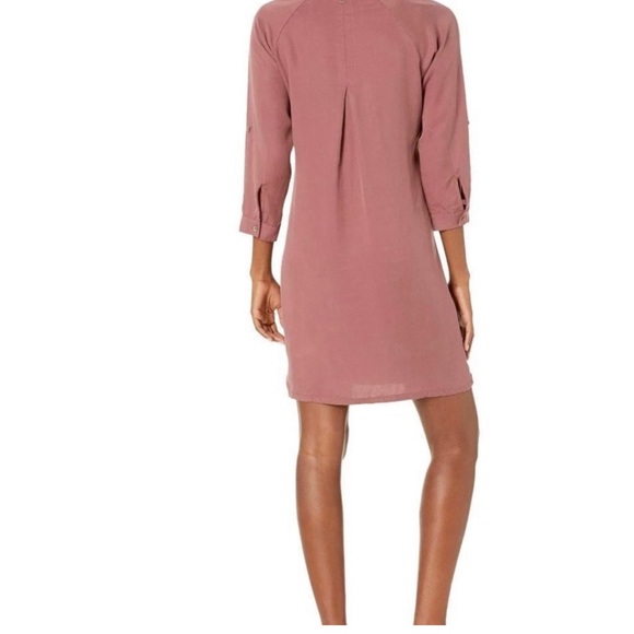 Prana Hensley Henley Dress Mauve Size Small - Picture 15 of 15